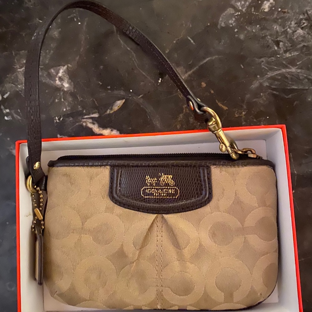 Coach wristlet